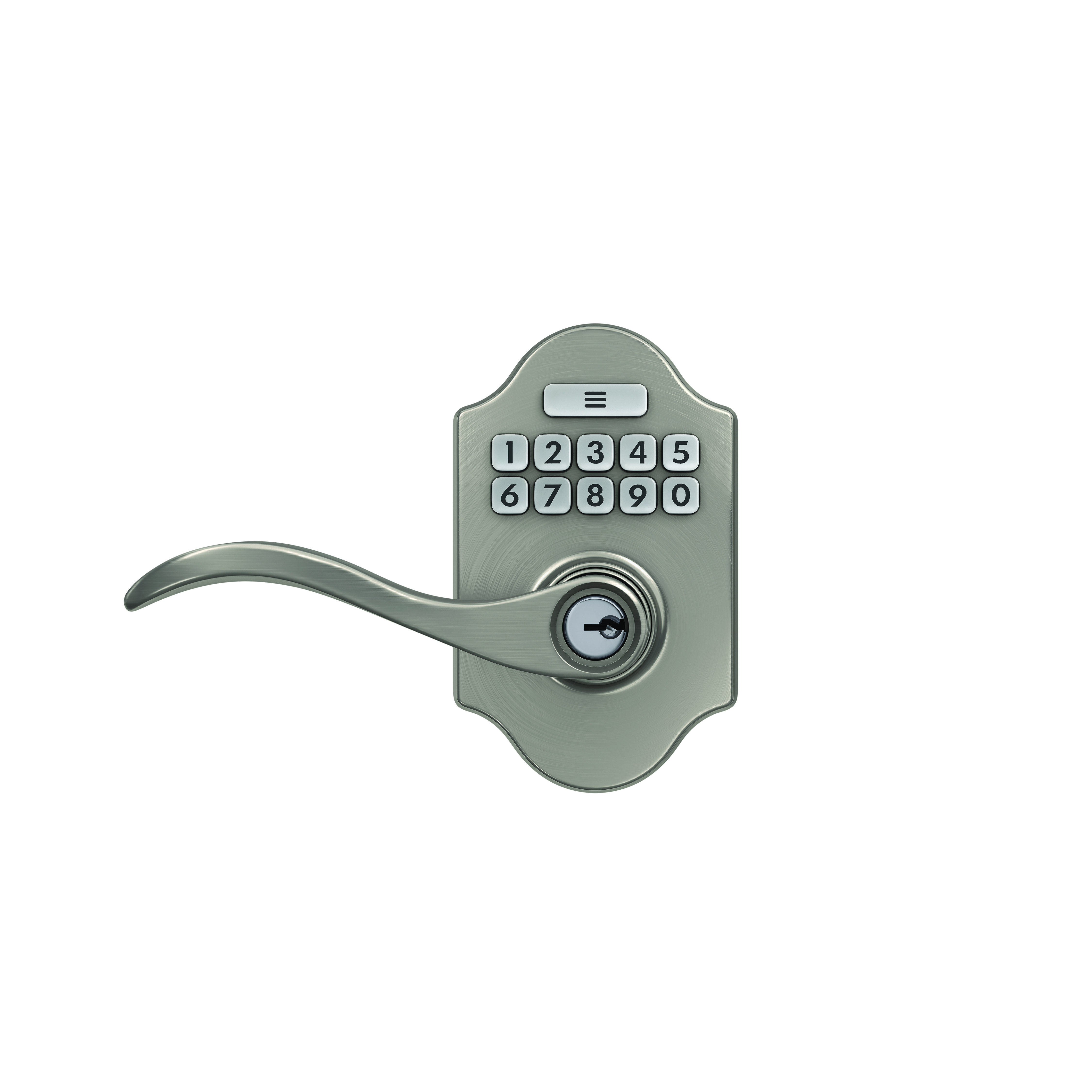 schlage j series residential lever with push buttons